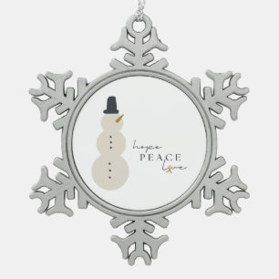 conscience du cancer Noël Vacances Ornement métall