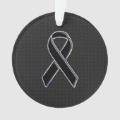 Conscience noire élégante de ruban (devant)