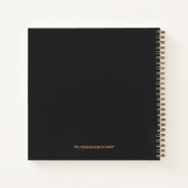 Conscious Soul On Board - Notebook Notitieboek (Achterkant)