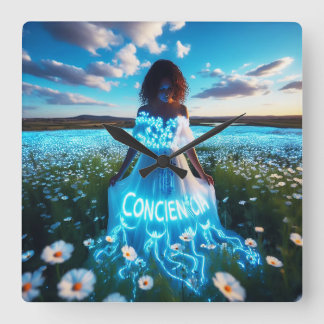 Consciousness / Conciencia Vierkante Klok