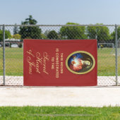 Consecratie Heilig Hart van Jezus Religieus Spandoek (Insitu)