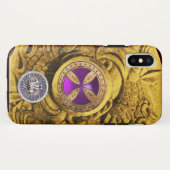 CONSECRATIESCHROSS EN SEAL VAN DE KNIGHTTEMPLAR Case-Mate iPhone CASE (Achterkant (horizontaal))