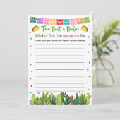 Conseil Baby shower Taco pour le jeu maman (Debout devant)