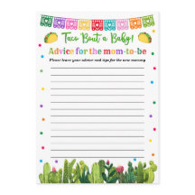 Conseil Baby shower Taco pour le jeu maman