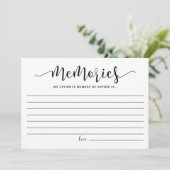 Conseil Calligraphie Mémoire préférée de la carte de marié (Debout devant)