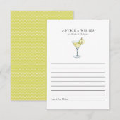 Conseil Carte Conseils de Fête des mariées (Devant / Derrière)