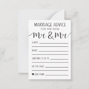 Conseil Carte D'Avis De Mariage Pour Le Nouveau M. Et M.