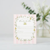 Conseil Carte de conseils de mariage Perfect Pear (Debout devant)