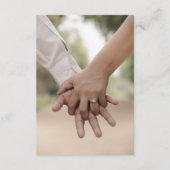 Conseil Carte de détails de mariage Rose Poussiéreuse (Dos)