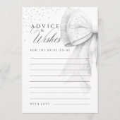 Conseil Carte de Fête des mariées Bow Pearls (Devant)