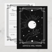 Conseil Carte de Fête des mariées des prévisions et des co (Devant / Derrière)