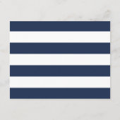 Conseil Carte de Fête des mariées rose et marine (Dos)