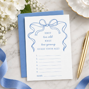 Conseil Carte de jeu pour la fête de mariage : Devinez leu