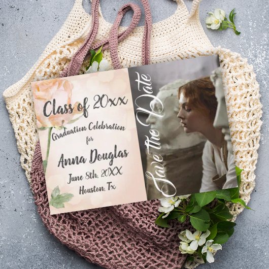 Conseil Carte de pré-réservation de remise de diplôme fleu