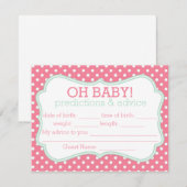 Conseil Carte de prédictions et de conseils pour les point (Devant / Derrière)