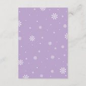 Conseil Carte de prédictions pour bébés - Jeu de Baby show (Dos)