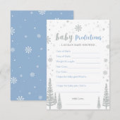 Conseil Carte de prédictions pour bébés - Jeu de Baby show (Devant / Derrière)