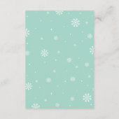 Conseil Carte de prédictions pour bébés - Jeu de Baby show (Dos)