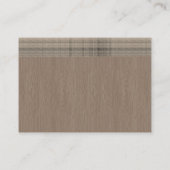 Conseil Carte de réponse carreaux beige (Dos)