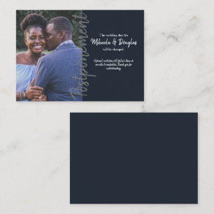 Conseil Carte de report Mariage gris