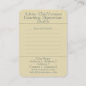 Conseil - Carte de visite (Dos)