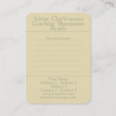 Conseil - Carte de visite (Dos)