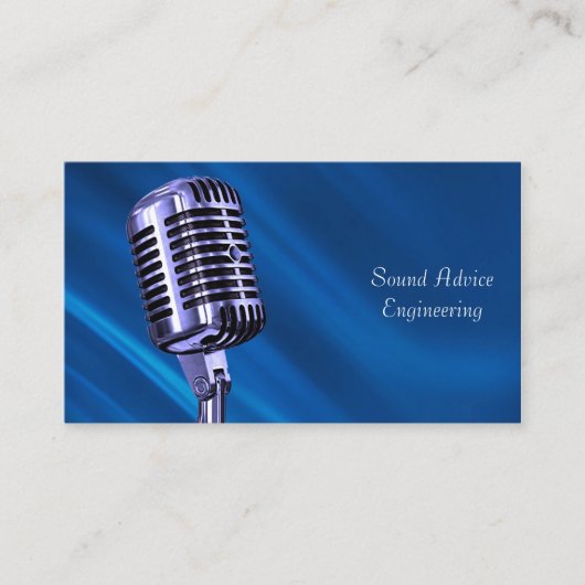 Conseil Carte de visite sonore (Devant)
