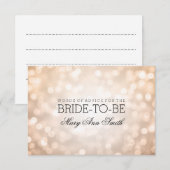 Conseil Carte Fête des mariées Cuivre Parties scin (Devant / Derrière)