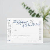 Conseil Carte Fête des mariées Voyage et Date Nuit (Debout devant)