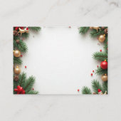 Conseil carte noël (Dos)