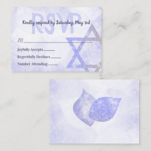 Conseil Carte RSVP Blue Star de David