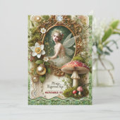 Conseil Carte RSVP Fée enchantée | Whimsical Forest Event (Debout devant)