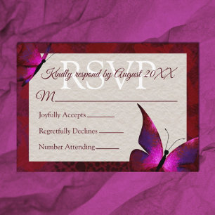 Conseil Carte RSVP Quinceañera
