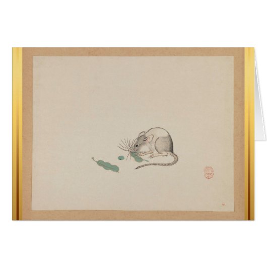 Conseil chinois Year Zodiac Card (Devant horizontal)