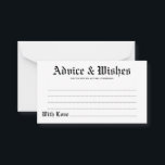 Conseil Conseils et souhaits Carte Mariage gothique<br><div class="desc">N'hésitez pas à personnaliser et à customiser ce conseil et souhaite une carte de mariage gothique. Les options de modification sont disponibles.</div>
