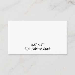 Conseil Créez votre propre carte de conseils 3,5"x2" avec