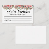 Conseil Créez votre propre carte de conseils et vœux de ma (Devant / Derrière)