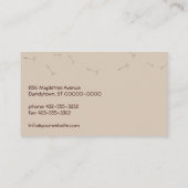 Conseil Dandelion souhaite Carte de visite (Dos)