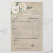 Conseil de Fête des mariées de carte vintage (Devant)