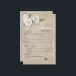 Conseil de Fête des mariées de carte vintage<br><div class="desc">Passez ces cartes de conseils à la douche nuptiale. Les femmes offriront de sages conseils et de la sagesse à la mariée. Une carte du monde vintage est l'arrière - plan et fait de cet idéal pour une douche de nage à thème de voyage.</div>