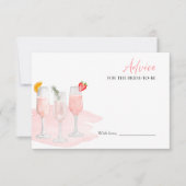 Conseil de Fête des mariées Mimosas pour la carte  (Devant)