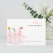 Conseil de Fête des mariées Mimosas pour la carte  (Debout devant)