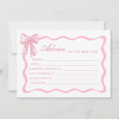 Conseil de Fête des mariées pour la carte de fianc (Devant)