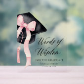 Conseil de la fête moderne rose Bow Grad Paroles d (Neutre)