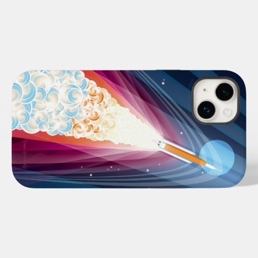 Conseil de la flèche : iPhone 14 Plus Coque (Verso (horizontal))