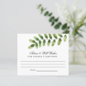 conseil de mariage de la feuille d'eau verte (Debout devant)