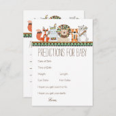 Conseil de prédictions tribales pour le Baby showe (Devant / Derrière)