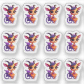 Conseil de ses orteils 12 Sticker Feuille (Devant)