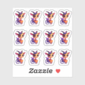 Conseil de ses orteils 12 Sticker Feuille (Feuille)