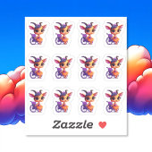 Conseil de ses orteils 12 Sticker Feuille